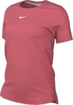 Nike Women's Shirt W NK One DF SS STD Top, Sea Coral/White, DD0638-894, S