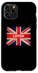 Coque pour iPhone 11 Pro Drapeau Luton Bedfordshire Born And Bred