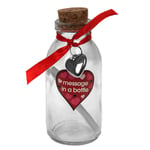 Valentines Day Gift DIY Message in a Bottle 11cm - Add Your Own Message