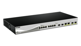 D-LINK – 12 Port Smart Managed Switch incl 10x10 SFP+ ports & 2xCombo 10GBase-T/SFP+ uplink ports 