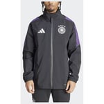 Tyskland Regnjacka Tiro 24 - Svart - adidas, storlek X-Small