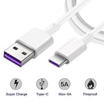 5A  Type C USB Sync Charger Fast Charging Cable For Lenovo Tab 4 10” Plus