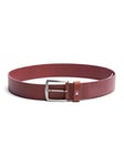 Tommy Hilfiger Ceinture Homme New Denton Belt 4.0 Ceinture Cuir, Marron (Dark Tan), 85