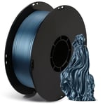 ANYCUBIC Filament PLA Soie pour Impression 3D, Filament PLA 1,75 mm pour Imprimante 3D FDM et Stylo 3D, Silk PLA 1kg, Bleu Métallique