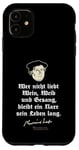 iPhone 11 Martin Luther Quote Wine, Woman and Vocal Martin Luther Case