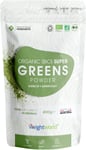 Organic Super Greens Powder 200g 40 Servings – Vitamins & Mineral Rich Green - -