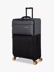 it luggage DuoTone 8-Wheel Large Suitcase, 86L, Pewter/Black