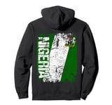 NIGERIA Flag Vintage Distressed NIGERIA Pullover Hoodie