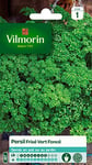 VILMORIN - Persil frisé Vert foncé - Aromatique incontournable- Culture en Pot ou Jardin - apports nutritifs intéressants -Culture Facile - rendement jusqu'à 2x2m