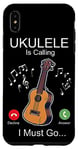 iPhone XS Max Hawaiian Ukulele Uke Phone Display Ukulele Is Calling I Must Case