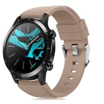 22mm Strap Compatible with Samsung Gear S3 Frotier/Classic (SM-R760 / R770) / Galaxy Watch 46mm (SM-R800) / HUAWEI Watch GT 2/GT(42mm/46mm) Silicone Sport Bands CO-AS703 (22mm,Colour13)