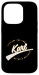 Coque pour iPhone 14 Pro Funny Personalized First Name Design for Karl