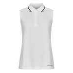 Röhnisch Miriam Sleeveless Pique Dame Hvit M