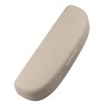 XQXSTORE Car Glasses Holder Case Sunglass Holder Sun Glasses Box, for Audi Q3 Q5 SQ5 Q7 A1 A3 S3 A4 A6 A7 S6 S7 S4 RS4 A5 S5-Beige