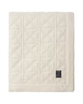 Lexington Quilted Organic Cotton Velvet Överkast Snow White 260x240 cm