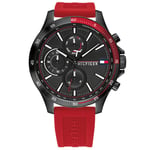 Tommy Hilfiger 1791722 Mens Watch - Red - One Size