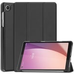 Lenovo Tab M8 (4th Gen) TB300 Tri-Fold PU Case Black