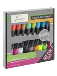 Nassau Paint acrylic 18 x 36 ml incl. fluor & metallic