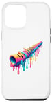 iPhone 12 Pro Max Dripping Paint Art Didgeridoo Yidaki Musician Case