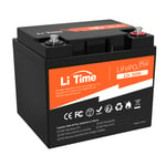 12V 50Ah LiFePO4 Batterie Lithium Puissance de sortie 640W 15,000+ cycles