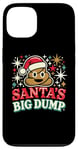 Coque pour iPhone 13 Santa's Big Dump - Funny Xmas Pajamas Christmas Poop