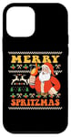 Coque pour iPhone 12 mini Merry Spitz MAS X HO HO HOLY APEROLY XMAS SANTA Noël