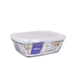 Boîte à repas rectangulaire avec couvercle Duralex Freshbox 1,1 L Transparent