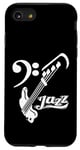 Coque pour iPhone SE (2020) / 7 / 8 Guitare basse Jazz Musicien