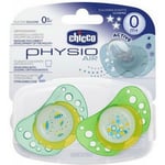 CHICCO Physio Air - Soother Lumi Silicone Months 0+ assorted colors