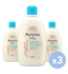 Aveeno Baby Hair & Body Wash 250ml x3 Bundle