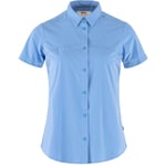 Fjällräven Womens High Coast Lite Shirt S/S (Blå (ULTRAMARINE/537) X-small)