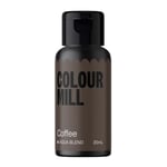 Colour Mill Aqua Blend Food Colouring Liquid Coffee - Edible Food Paint for Royal Icing, Macarons, Meringue, Fondant, Jellies, Beverages and More - 20 ml