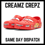 Crocs Disney/Pixar Lightning McQueen Crocs Adult Clog Size - UK 10M/UK 11W - NEW