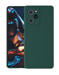 Cresee Case for Xiaomi Poco X5 Pro 5G (Not for X5) Thin TPU Cover with Camera Protection Soft Interior Slim Fit Flexible Phone Case for Poco X5 Pro 5G, Green