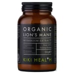 KIKI Health Organic Lion&apos;s Mane Mushroom Extract - 50g Powder