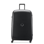 DELSEY PARIS - Belmont Plus - Valise soute Rigide Matière Recyclée et Recyclable 82x52x35 cm - 123 L - XL - Noir