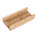 Ks tools boite a onglet en bois 350x120x50mm