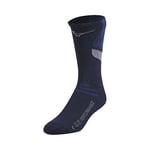 Mizuno Unisex's Volleyball Runbird Crew Socks, Navy, S (Pack of 2)