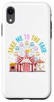 iPhone XR Take Me To State And County Fairs Pop Corn Ferris Wheel Case