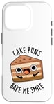 iPhone 16 Pro Cake Puns Bake Me Smile Funny Baking Pun Case