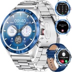 Montre Connectée Sports Homme 1.32'' Avec Appel Bluetooth/Numérotation,Etanche Fréquence Cardiaque,Sommeil,Podomètre Calorie,Pour Android Ios