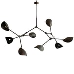 101 Copenhagen - Stingray Taklampa Burned Black Grande 177cm - Svart - Metall - Taklampor