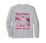 Moomin Winter Holidays Moomins By The Fireplace Long Sleeve T-Shirt