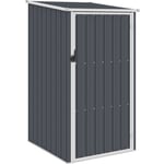 Abri de jardin Stockage extérieur Anthracite 87x98x159 cm Acier galvanisé 13684