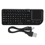 Mini clavier 100RF 2.4G sans fil USB portable ultra-mince - Noir QWERT