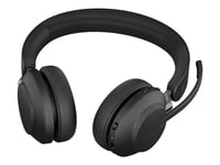 Jabra Evolve2 65, UC Stereo, Langaton, Toimisto/puhelukeskus, 20 - 20000 Hz, 176,4 g, Kuulokkeet, Musta