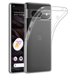 32nd Clear Gel Series - Transparent TPU Case Cover For Google Pixel 7A