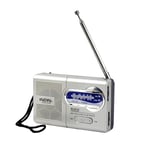 Universal Pocket AM/FM Receiver Portable Radio Antenna Built in Speaker Quality