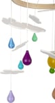 small foot Mobile Rainbow Made of Wood, Decoration in Child-Friendly (US IMPORT)