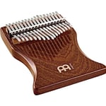 Sonic Energy Solid Body Kalimba – 17 notes, do majeur – Pour la méditation, le yoga, la percussion – Bois de sapele – Accessoires inclus (KL1702S)